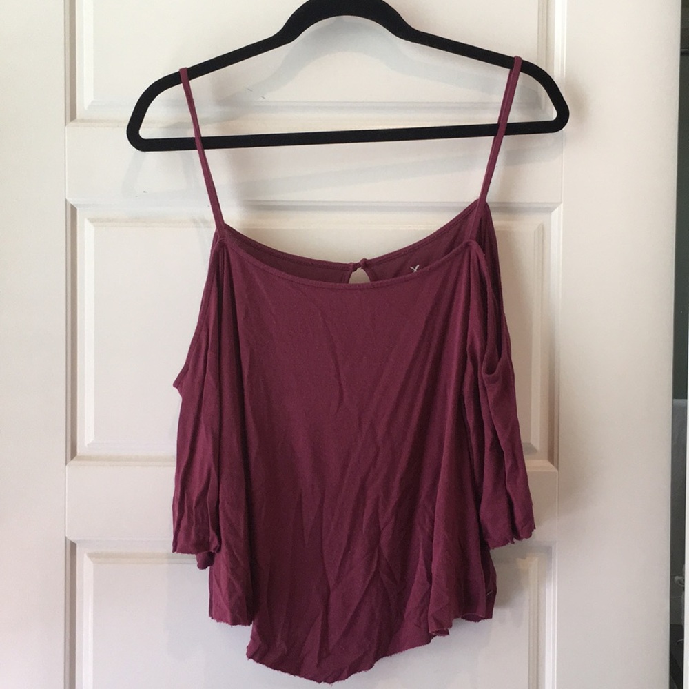 Cold Shoulder Swing Top
